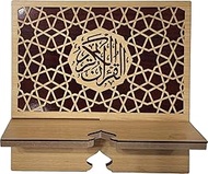 Islam Al-Quran Book Stand AMN-460 Portable Reading Rest Holder Arabic Calligraphy Desk Bookrest Cook
