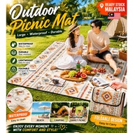 300x200cm Waterproof Picnic Mat - Portable Outdoor Camping
