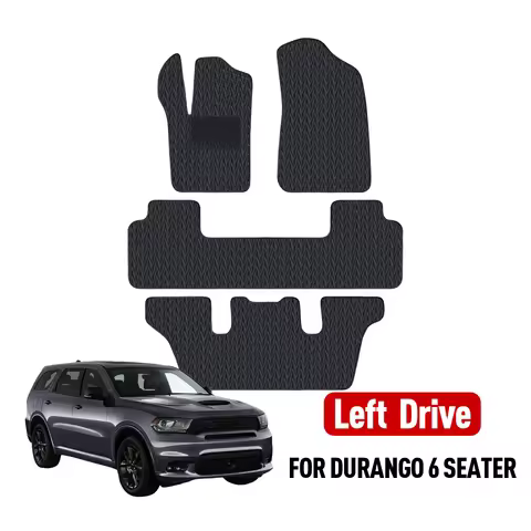 Custom car floor mat For Dodge Durango 6 seater 2011-2025 Waterproof Pad Car Mats floor Covers Car A