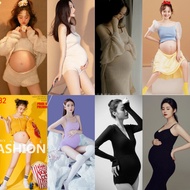 Pregnant Women Photo Studio Photo Pregnant Women Photo Clothes Pregnant Women Jumpsuit Pregnant Moth