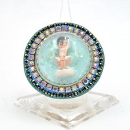 TIMBEE LO Betty Boop 立體玻璃罩裝飾戒指 黃銅戒指圈可調整尺寸