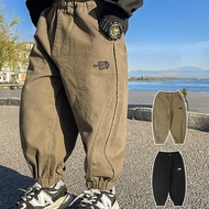 Cargo Pants for Kids Boy Fashion Korean Style Cotton Cargo Pants Slacks