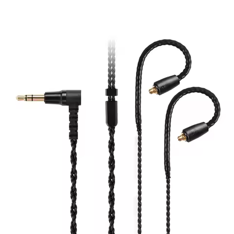New Earphone upgrade cable For Sennheiser IE300 IE900 ie600 ie200 single crystal copper cable For io