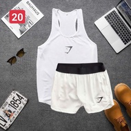 Bộ Ba Lỗ Hè Tập Thể Thao Tập Gym Nam G.S - Mksports