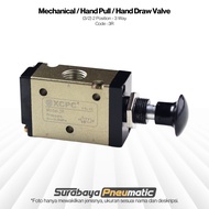 Mechanical Hand Pull/ Hand Draw Valve/ - 3R210-08 (Drat1/4") - 3/s2