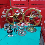 velg rcb mx king 160/160 160/185-17 pnp cb150 cbr r15 r25 crf - gold 160/160 pnp r25