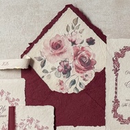 Keepsake Wedding Handmade – Custom Color Vintage Envelopes (Can Be Purchased Individually)