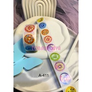 Donut Label STICKER/Unique &amp; Cute Fast Food Label STICKER