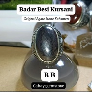 Badr Iron Kursani | Badar Agate Ring Iron Cursani Kebumen Natural