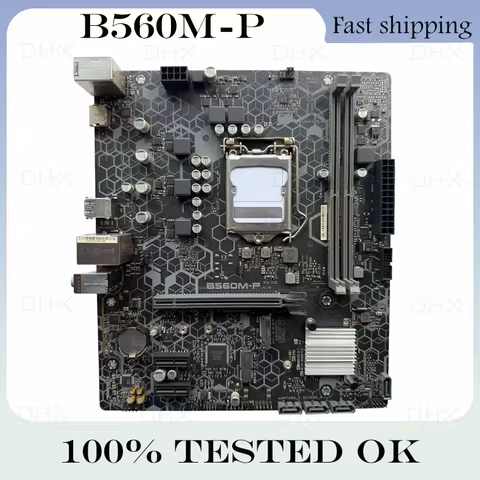 LGA1200 DDR4 For ASUS B560M-P Motherboard Intel B560 Mainboard M.2 support Core i3-10100F Core i3-10