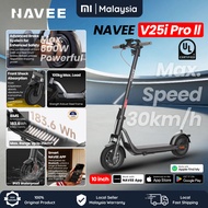 NAVEE V25i Pro II Speed Max 30kmh BMS Lithium Battery Foldable - 1Year Malaysia Warranty Eletrik Sku
