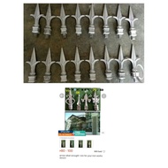 arrow sibat wrought cast iron gate fences design