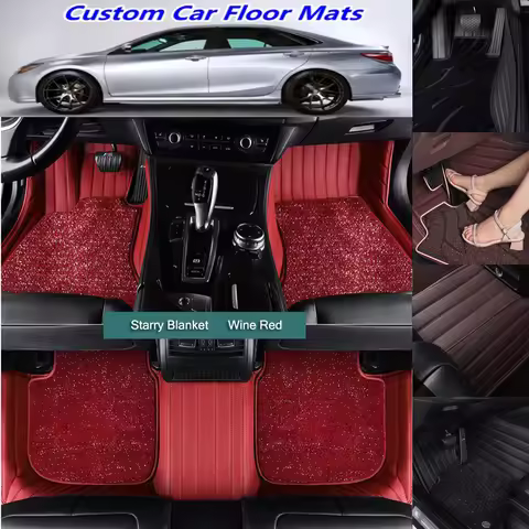 5D Custom Car Floor Mats For Lexus IS IS200 IS200C IS250 IS300 IS300h IS350 IS500 Auto Carpets Doubl