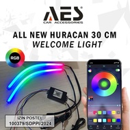 DRL RGB AES HURACAN SOFTLED 30 CM AES BRAND AES RUNNING LIGHT Bluetooth Lamp