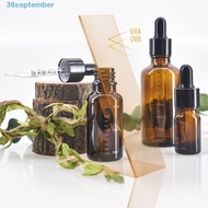 SEPTEMBER Dropper Bottle with Scale Empty Amber Travel Refillable Bottles Aromatherapy Essential Oil
