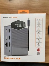 Hyperdrive gen2 usb-c hub 12in 1