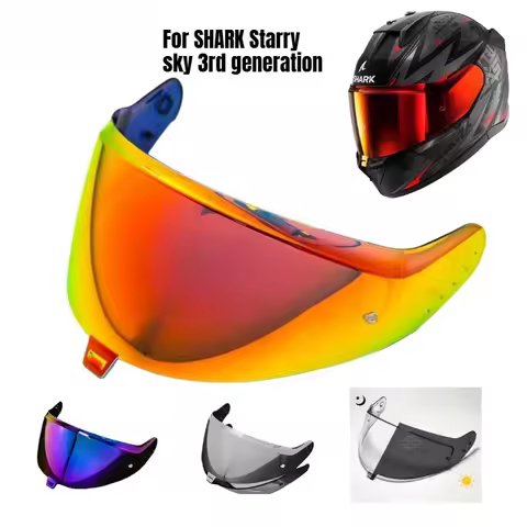 For SHARK Multicolor Visors 3rd Generation, Skwal 2nd Generation Skwal I3, D-Skwal3, Ridill 2 Helmet