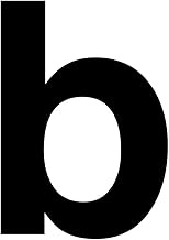 Number Sticker Number Letter for Gluing Number 10 cm Number 6 cm Black (b)