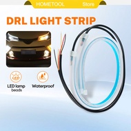 Car DRL Led Daylight Running Light Scanning Flowing Signal Ultra Thin Led Strip Car Day Light DRL Li