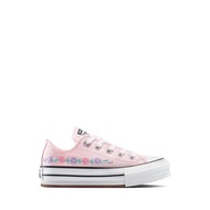 Converse CTAS EVA Lift Platform Florals Girl's Sneakers - Sugar Berry/White/Black