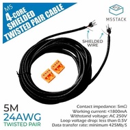 Limited-time discount M5Stack Official 24AWG 4-Core Shielded Twisted Pair Cable