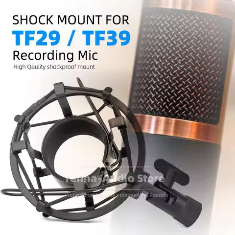 For TELEFUNKEN TF29 TF39 TF 29 39 Copperhead Spider Microphone Stand Shock Mount Hold Shockproof Mic
