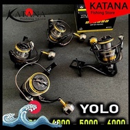 [tana Fishing] YOLO BG Fishing Reel 3000 - 4000 - 5000 - 6000