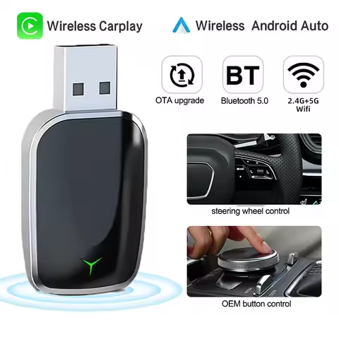 2025 New Upgrade CarPlay Box Stable Wireless Smart Connection Instant Pairing Drive Smarter Plug&Pla