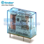 FINDER 100%-BARU 40.31.9.024.0000 RELAY 1PCS 40.31 24VDC 12A 250V 5PIN 1CO asal