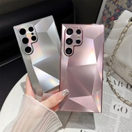 Hard PC Phone Case for S24 Ultra/S23 Ultra/S22 Ultra Dazzling Diamond Protective Case Cover