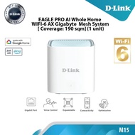 Mesh Router D-Link M15 EAGLE PRO AI AX1500 WiFi 6 DualBand