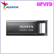 OPVFD 100% ต้นฉบับ ADATA ROYAL UR340แฟลชไดร์ฟ USB 32GB 64GB USB USB ความเร็วสูง128GB 3.2 Pendrive Mini U แท่งไดรฟ์ปากกา GAFDE หน่วยความจำ