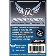 Mayday Games Premium 45x68mm Card Game Card Sleeves