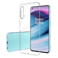 OnePlus Nord CE 5G Case Transparent Silicon Soft TPU Back Cover OnePlus Nord N10 N100 Phone Casing