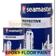 Seamaster Epolux 9320 Floor Coating / Epoxy Paint / Cat Lantai / 1L Set With Hardener