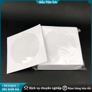 8cm white 80g 12cm CD paper bag, 12cm PP CD DVD bag, White paper, CD/DVD protection, Disc storage