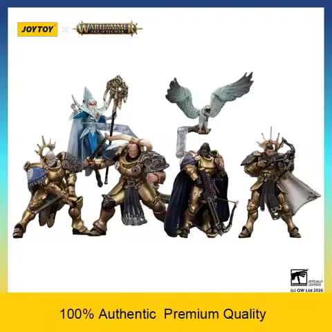 JOYTOY Warhammer Age of Sigmar Stormcast Eternals Black Talon Squad 1/18 Action Figures Complete Set