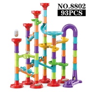 133pcs / 142pcs / 168pcs Marble Run Toy Building Brick Blocks Construction Block DIY Birthday Bongka