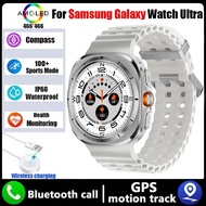 For Samsung Galaxy Watch 7 Ultra Smart Watch GPS Compass SOS Outdoor Sports Watch AMOLED 466*466 BT 