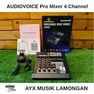 Audiovoice Pro Mixer 4 Channel