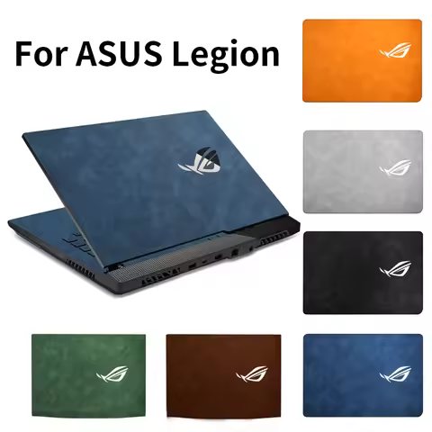 Leather Laptop Case Sticker Skin Proector Cover for Asus ROG Strix G15 G513QE/Flow Z13 GZ301/X13 GV3