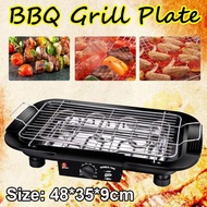 【local stock】 bbq grill Smoking-free Electric Bbq Grill Non-stick Pan baking plate Barbecue Temperature control 220V