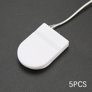 5PCS Single Battery Box Slot CR2032 CR 2032 Button Coin Cell Battery Holder Case Cover With ON-OFF S