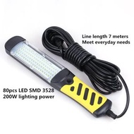 LED 戶外工作燈 Product Name:LED hand-held work light (plug-in type) Light source: 100 LED white SMD3528 h