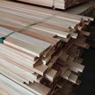 kayu asli 1" x 3" x 4'//natural solid wood 1" x 3" x 4'//1“ x 3" x 4' 原木柴