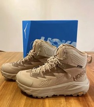 🔥全新HOKA ONE Kaha  GTX 戶外行山緩震高幫防水沙色 男女同款🔥
