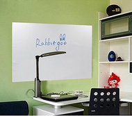 Rabbitgoo Self-Adhesive Wall Sticker Wall Paper Whiteboard Sticker Chalkboard Contact Paper (White)