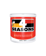 TOA สีน้ำอะคริลิกแท้ 4 Seasons A1000 สําหรับภายนอกและภายใน ชนิดด้าน (0.946L/3.785L/18.925L) โฟร์ซีซั