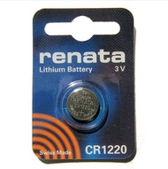 Renata CR1220 3V 40mAh Lithium Coin Cell Battery [1 pc]