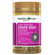 澳洲Healthy Care葡萄籽Strength Grape Seed 58000mg (200顆)